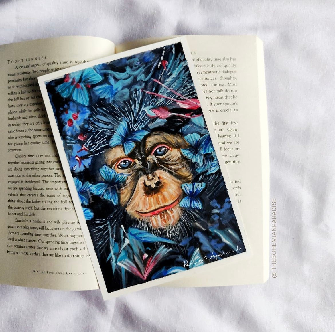 Mystic Gaze: The Enchanted Primate