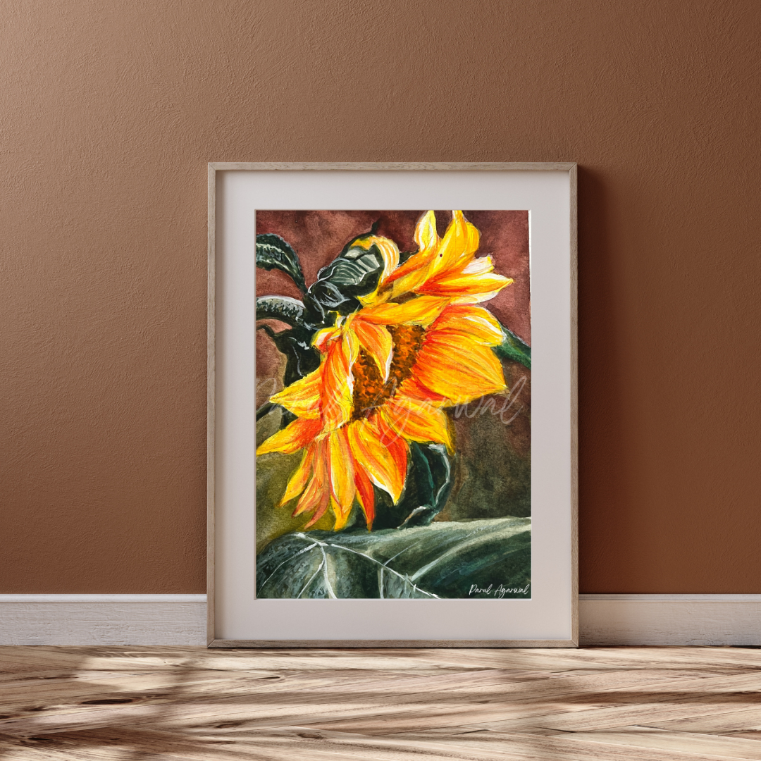Golden Elegance: A Radiance of a Sunflower