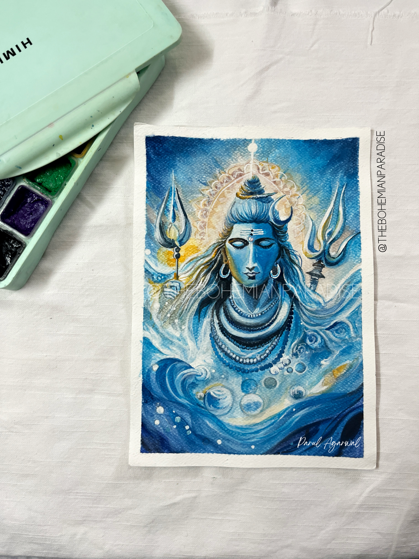 Divine Serenity: Lord Shiva