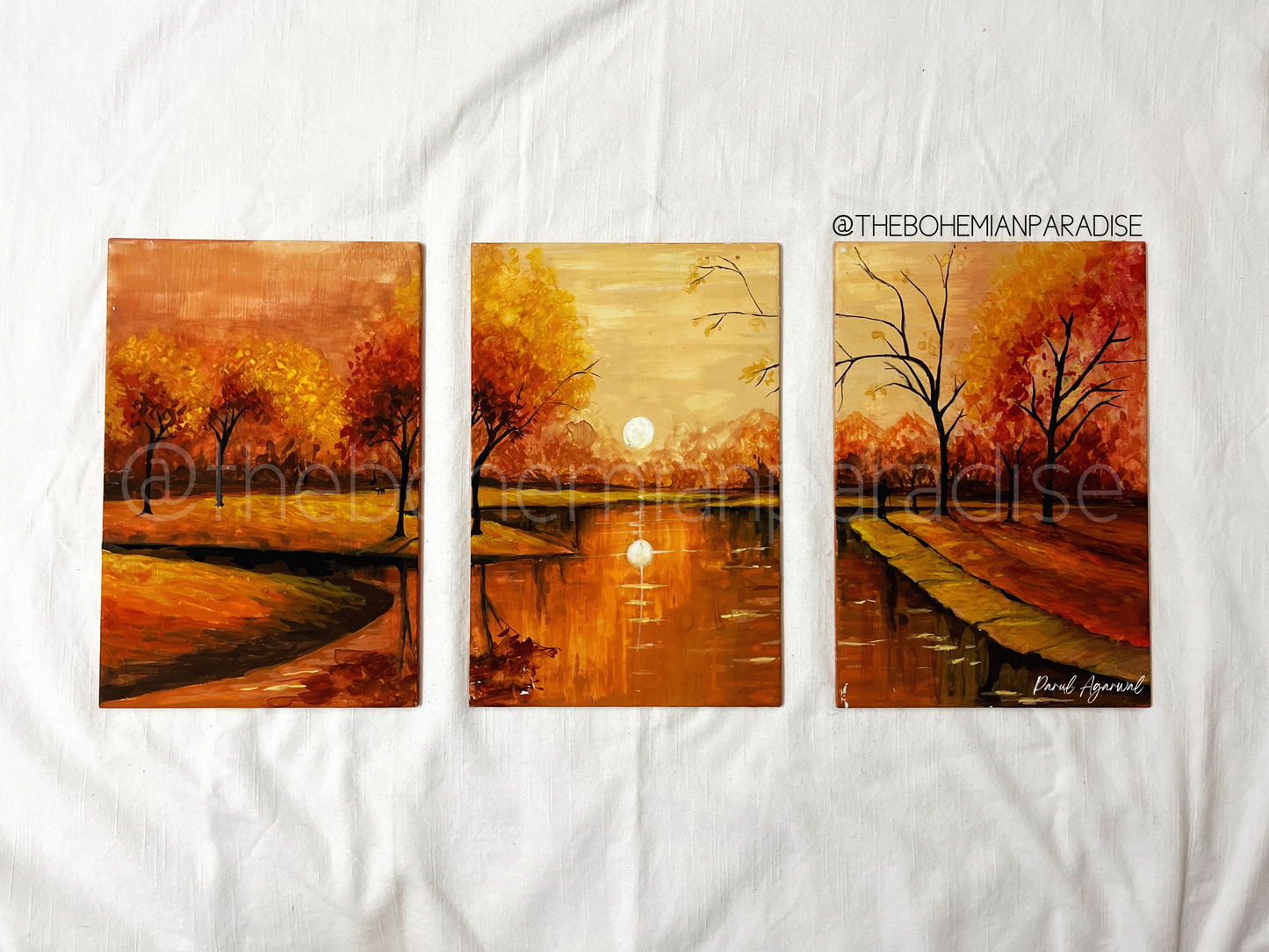 Autumnal Reverie - A Trio on Tiles